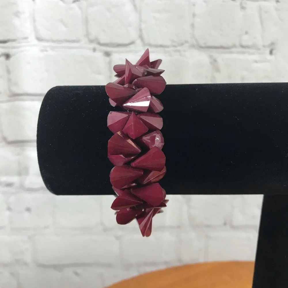 Mauve Fashion Stretch Bracelet - New with Tag